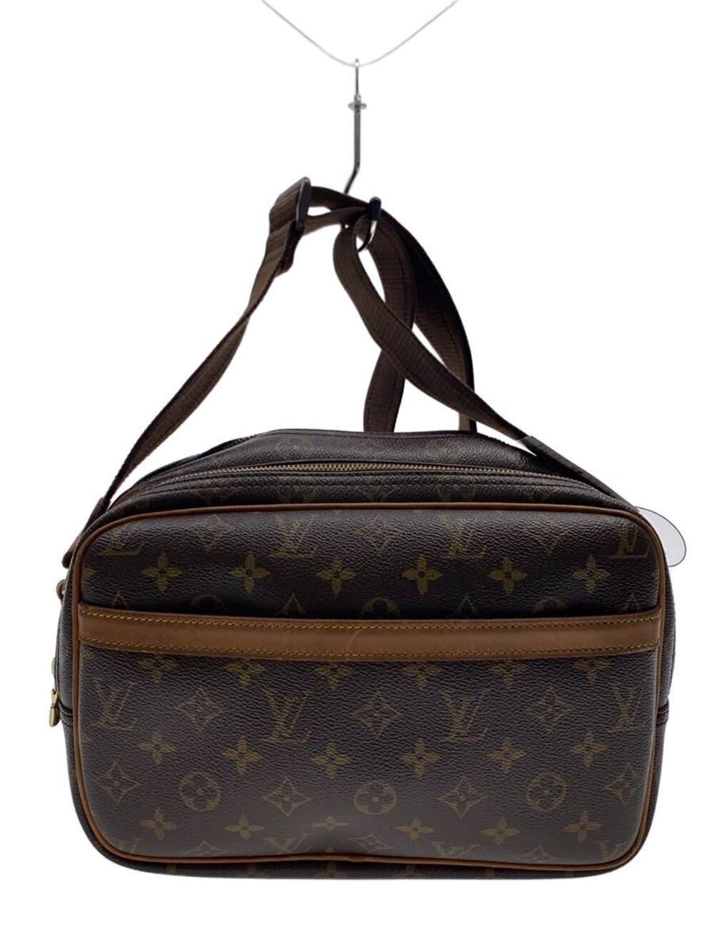 LOUIS VUITTON Reporter Monogram Canvas Brown
